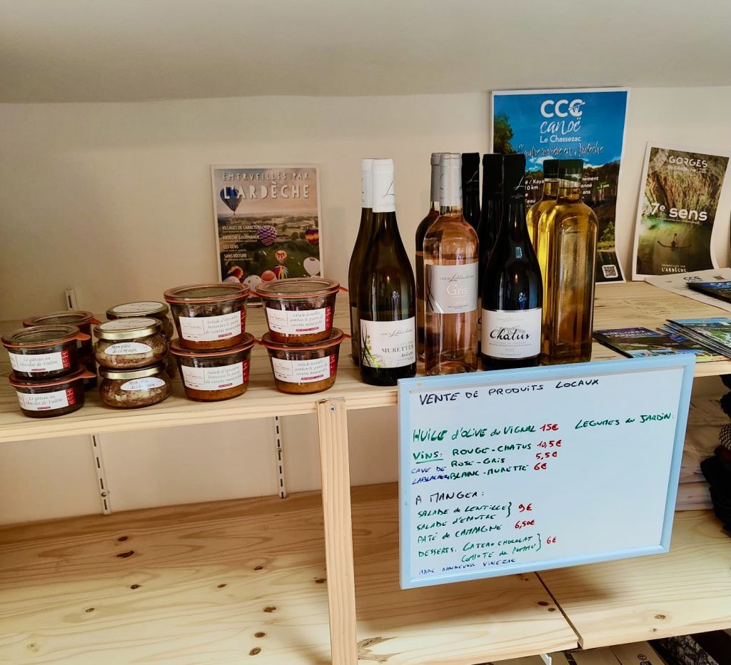 camping nature produits locaux